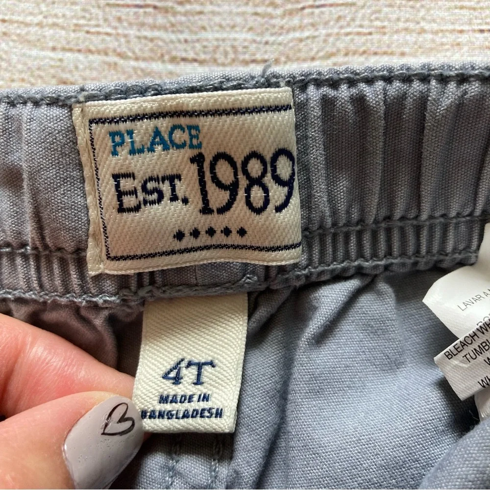 The Childrens Place grey adjustable